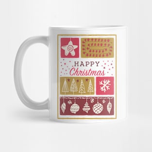 Fun Christmas Card Design Mug